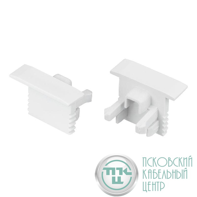 Заглушка SL-MINI-10-F WHITE глухая пластик (комплект) Arlight 049453