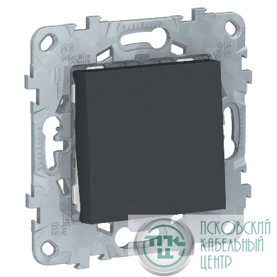 Переключатель 1-кл. UNICA NEW (сх.6) 10AX 250В антрацит SchE NU520354