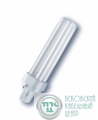 Лампа люминесцентная компактная DULUX D/E 18Вт/840 G24q-2 OSRAM 4099854122378