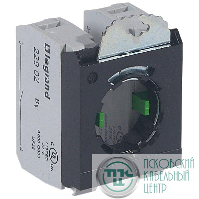 Блок 2НО+3п адаптер Osmoz Leg 022974