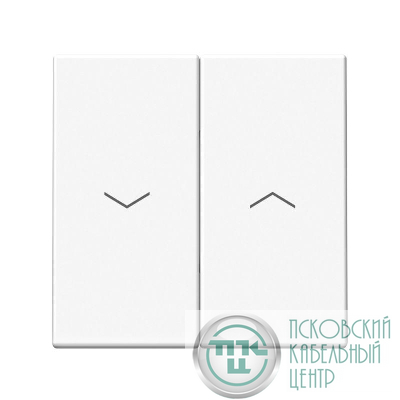 Выключатель для жалюзи 2-кл. ArtGallery 2х (сх. 4) 10А быстрозажим. клем. механизм лотос SE GAL001319S