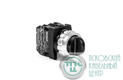 Переключатель 2-0-1 с фиксацией (1НО+1НО) H установочный 30мм EMAS H101S30
