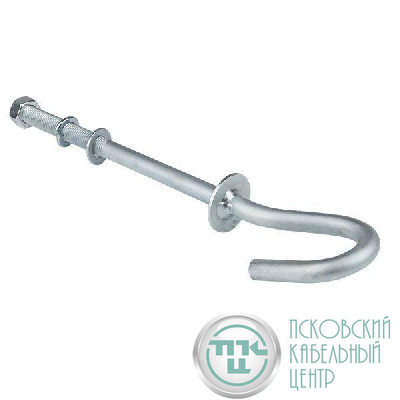 Крюк монтажный B16 EKF b-16