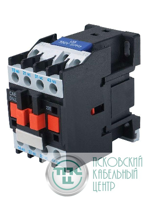 Реле промежуточное CAE22Q5 2НО+2НЗ 380В/50Гц Электротехник ET014398