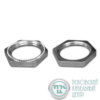Гайка М25х1.5 заземляющая никелир. латунь DKC 6006EMC-25