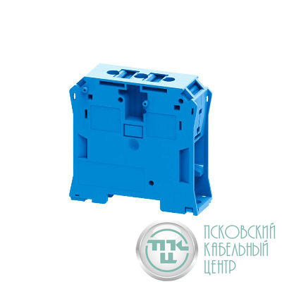 Клемма проходная винтовая OptiClip CTS-95/120-I-BU-240A-(25-120) син. КЭАЗ 289786