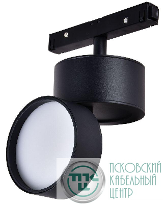 Светильник светодиодный трековый TRM20-5-10W3K-B 10Вт 3000К направлен. свет для магнитн. системы NOVA 48В черн. Эра Б0054818