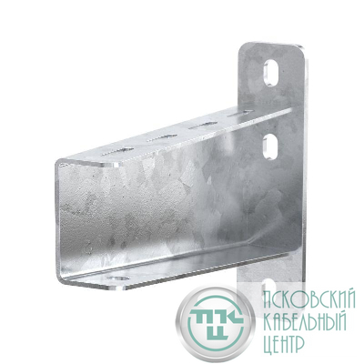 Консоль для тяжелых нагрузок 200мм сварная гор. оцинк. DKC BBH8020HDZ