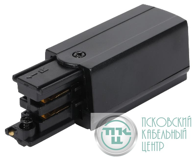Ввод питания правый RS 3C TRACK PCR BK 65х32мм черн. Русский Свет 19131021021