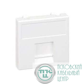 Адаптер на 1 RJ45 коннектор защ. шторки графит SimonConnect K76-14