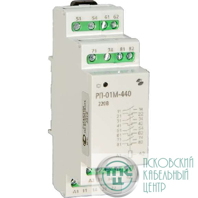 Реле промежуточное РП-01М-620 220В 50Гц/пост. макс. коммутир. ток контактов 8А 6з+2р УХЛ4 Реле и Автоматика A8223-80108905