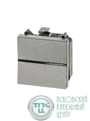 Механизм выключателя 1-кл. с клавишей 2мод. Zenit шампань ABB 2CLA220100N1901