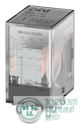 Реле общего назначения OGR-2 4C 220В DC ONI OGR-2-4C-DC220V