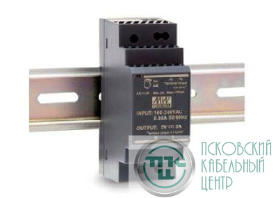 Источник питания на DIN-рейку 24 В1.5 А 36 Вт MEANWELL II класс защиты 35х90х545мм VARTON HDR-30-24 20