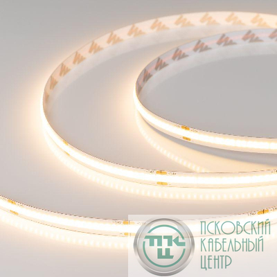 Лента светодиодная COB-X378-8mm 24V Warm 3000К 11.5Вт/м IP20 CSP (уп.5м) Arlight 031883(2)