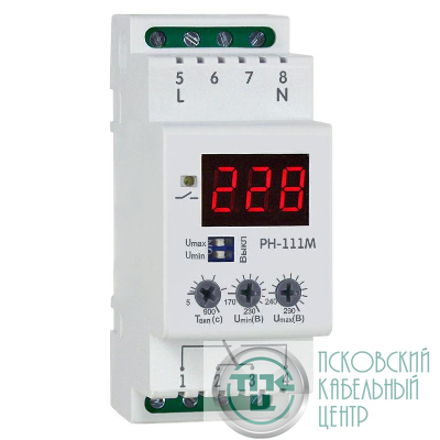Реле напряжения OptiDin РН 111М УХЛ3.1 КЭАЗ 114056