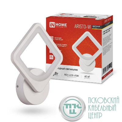 Светильник светодиодный ELEGANT ARISTO-W 15Вт 230В 3000-6500К 1050лм STEP COLOR бел. IN HOME 4690612043111