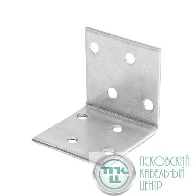 Угол крепежный равносторонний 40х40х40 цинк Zitar 124402