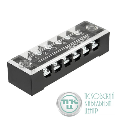Блок зажимов клеммный БЗН ТВ-1506 1.5кв.мм 15А 6 пар Rexant 11-2153
