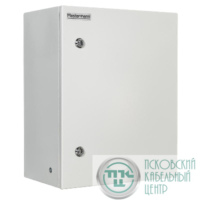 Шкаф монтажный 400x500x220мм IP66 13У Mastermann 00-01020312