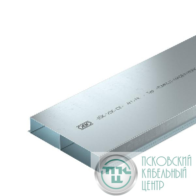 Кабель-канал 2-секц. 250х48 L2000 сталь S2 19048 FS оцинк. под заливку в бетон OBO 7400320