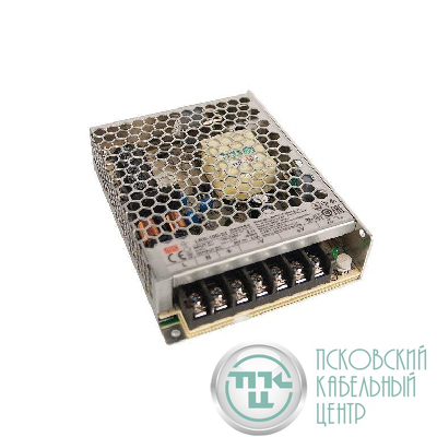 Драйвер 100Вт 24В для светодиодной ленты LRS-100-24 IP20 129х97х30мм VARTON LRS-100-24