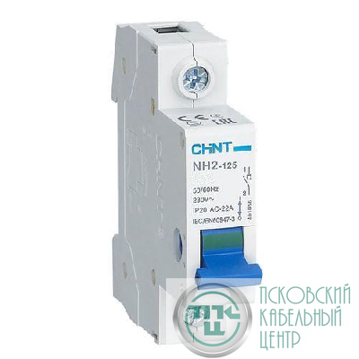Выключатель нагрузки 1п 100А NH2-125 (R) CHINT 401060