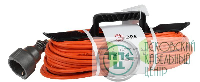 Удлинитель-шнур на рамке 1х40м с заземл. 16А IP20 UFx-1e-3х1.5-40m ПВС 3х1.5 Эра Б0046813