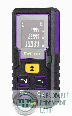 Рулетка лазерная Reel PLUS GD80 фиолет. Ermenrich 85315