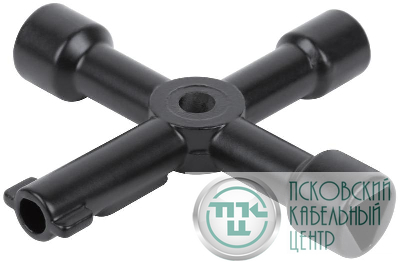 Ключ универсальный для электрошкафов 4-в-1 FIT 60105