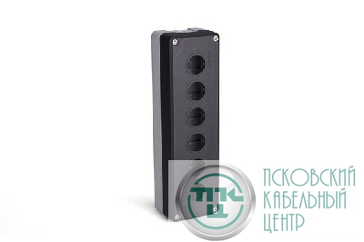 Корпус пост 6-кнопочный черн./сер. EMAS P6BOS