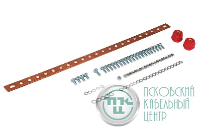 Шина заземления 19дюйм ШЗ-19 ССД 130411-00654