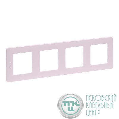 Рамка 4-м СП Inspiria IP20 роз. IEK 673964