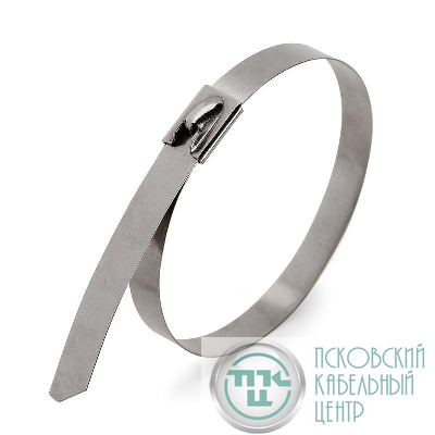 Хомут кабельный СКС (304) 4.6х150 стальной (уп.10шт) Fortisflex 78718