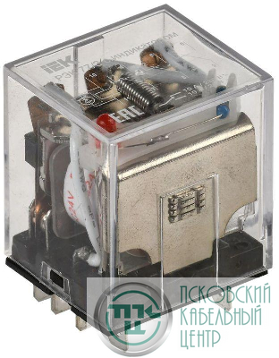 Реле РЭК 77-3(LY3) с инд. 10А 24В DC IEK RRP10-3-10-024D-LED