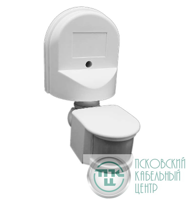 Датчик движения DD-01 настенный 180град. 800Вт 10-420с 5-12м 3-2000Лк IP44 бел. Duwi 25823 0