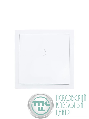 Выключатель проходной 1-кл. 1п СП ZIMA 10А IP20 безвинтов. зажим механизм бел. LEZARD 704-0288-105QC