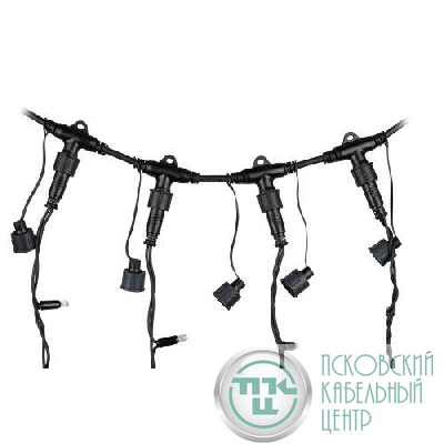 Гирлянда светодиодная "Занавес" 3х2м 600LED желт. ERAPS-Z Эра Б0060547