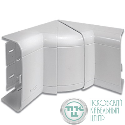 Угол для кабель-канала внутренний изменяемый 70-120град. 140х50 с разделит. DKC 01451