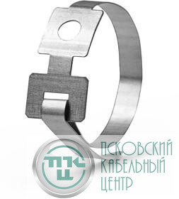 Зажим ДМОУ-С для крепления гофры к тросу ПожТехКабель 840-004