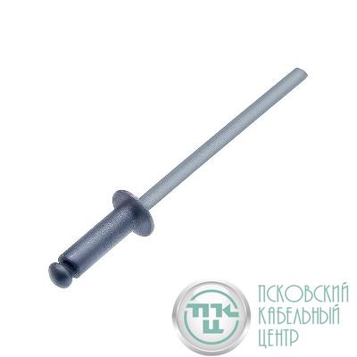 Заклепка вытяжная комбинированная 4.0х10 алюм./сталь (коробка) (уп.100шт) СТРОЙМЕТИЗ UTORM2570333
