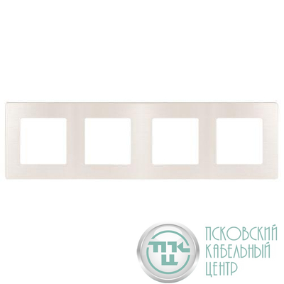 Рамка 4-м 12-5104-15 сатин перламутр Эра Б0052538