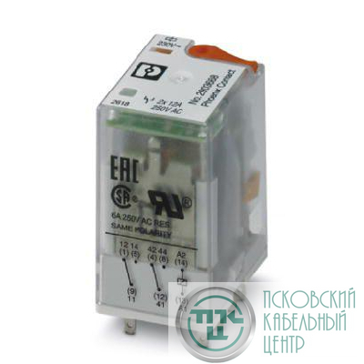 Реле одиночное REL-IR2/L-230AC/2х21 Phoenix Contact 2903668