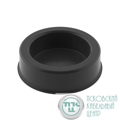 Заглушка для гофрированных двустен. труб d110 пластик DKC 023110