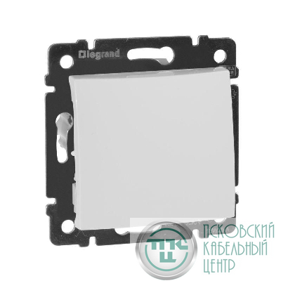 Переключатель проходной 1-кл. СП Valena 10А IP31 250В механизм бел. IEK 774406