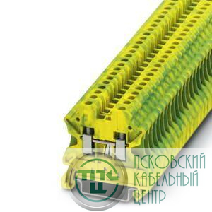 Клемма защитного провода UT 2.5-PE Phoenix Contact 3044092