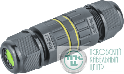 Коннектор кабельный I-образ. 82 837 NTB-I02-3P-IP68 3PIN Navigator 82837