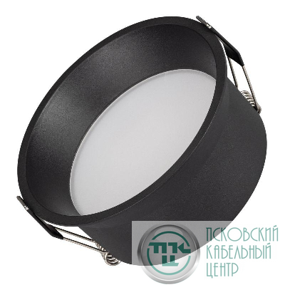 Светильник светодиодный MS-BREEZE-BUILT-R125-16W Day4000 BK 85 deg IP20 230В металл Arlight 035614