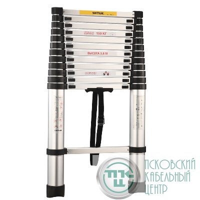 Лестница телескопическая 3.8м (20014) SHTOK 376553