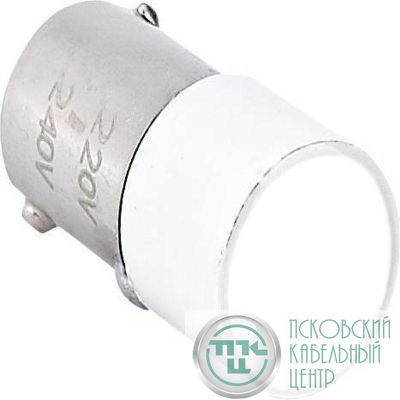 Лампа BA9s для NP2 AC/DC110В (LED) (R) бел. CHINT 576729